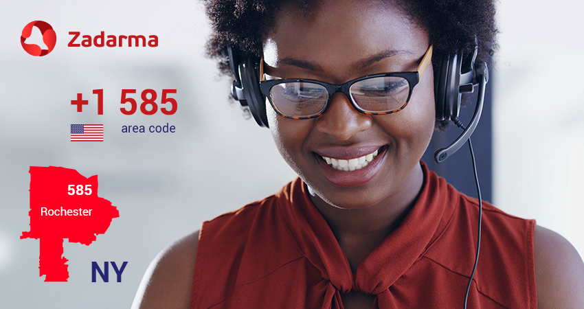 585 area code phone number