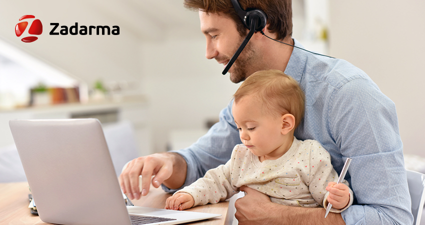 Working from home with kids