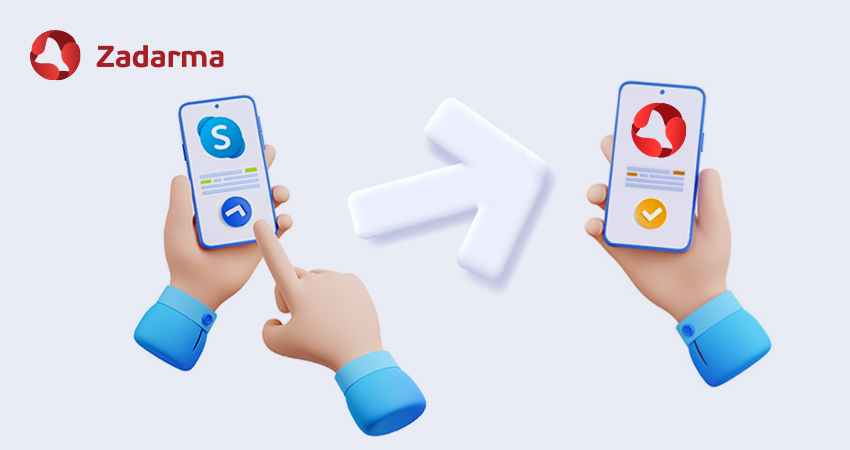 Port Skype number to Zadarma